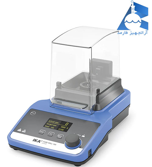 دستگاه آسیاب آزمایشگاهی مدل Tube Mill 100 Control IKA