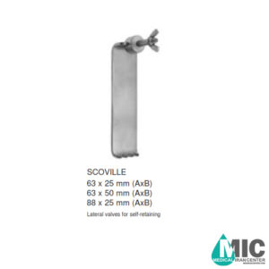 سرپوش لترال اکارتور اسکوویل(SCOVILLE)
