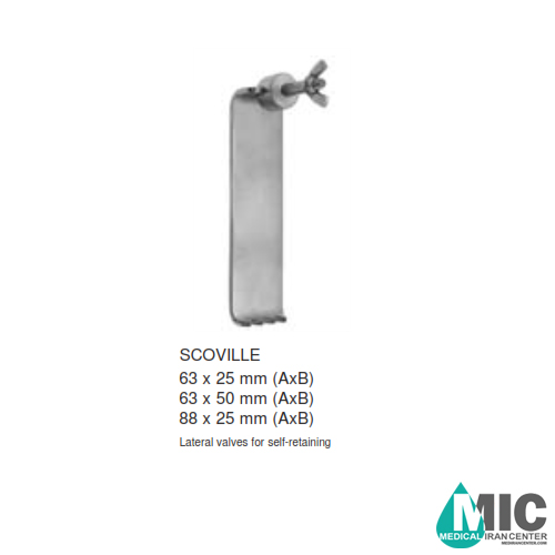 سرپوش لترال اکارتور اسکوویل(SCOVILLE)
